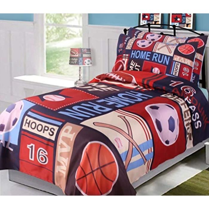 Matelas Bebe Bpkzr Twin 4 Pieces Drap Housse Drap Plat Et 2 Taies D Oreiller Cdiscount Puericulture Eveil Bebe