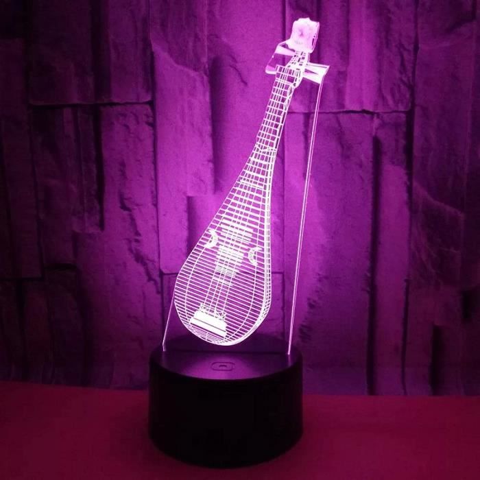 UXZDX Lampe de nuit LED à neige tombante Boîte à musique Danse Ballet  rotatif comme pièce de musique Lampe de bureau Décoration de chambre pour  femmes enfants maman cadeau (couleur : blanc-ciel