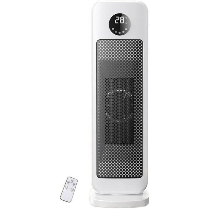 Chauffage D'appoint Portable Sans Fil 170W 2 Vitesses - Pour Voiture, Maison, Atelier, Dégivrage, Batterie Outil (non Fournie)