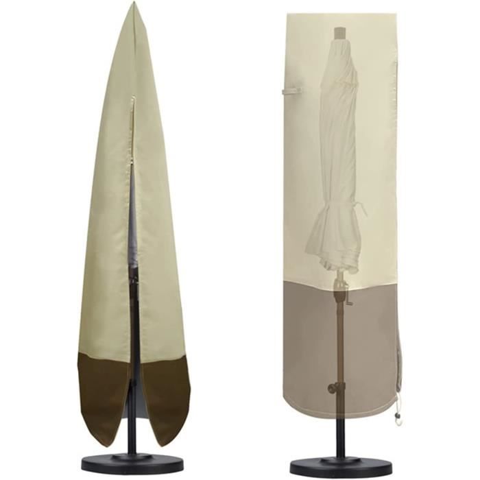 Grand Parasol Déporté Housse De Protection Pour Parasol Avec Tige, Housse De Protection Pour Parasol Déporté Avec Housse