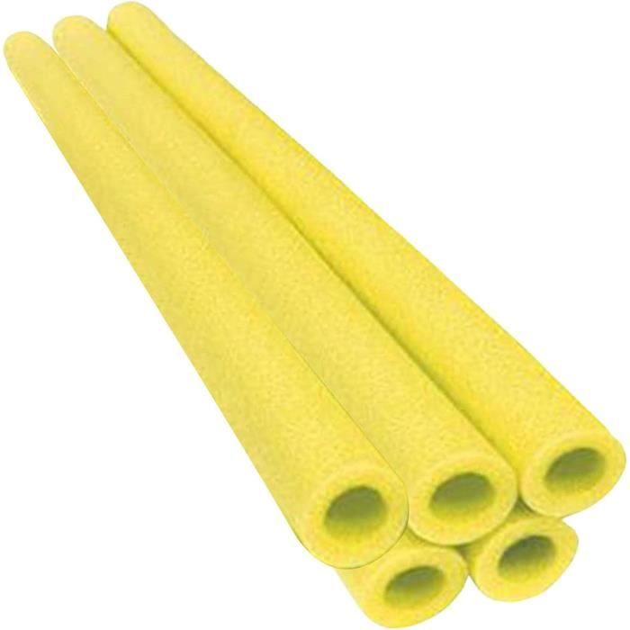 AIYING Lot De 6 Mousses Universelles Pour Poteaux Trampoline 25 Mm – Protecteurs Poteaux 40 Cm Noir/Orange/Vert