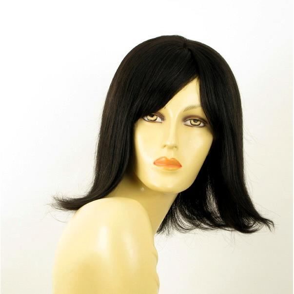 perruque femme noire cheveux naturel