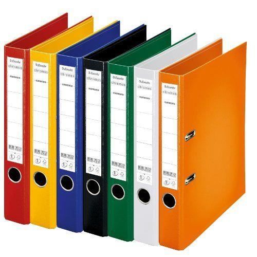 Lot De 10 Classeurs à Anneaux D Format A4 - 4 Anneaux 30 Mm - Couverture Blanche Avec Poches - Pour Présentation Professionnelle - 7