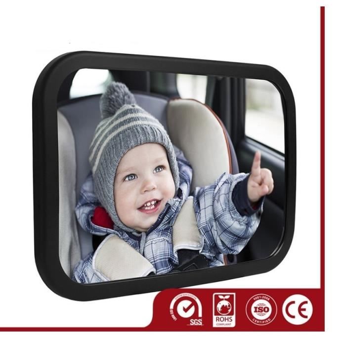 Retroviseur Pour Coques Bebe Et Sieges Auto Dos A La Route Afin D Observer Votre Enfant Assis Sur Le Siege Arriere Avec 2 Varian Cdiscount Puericulture Eveil Bebe