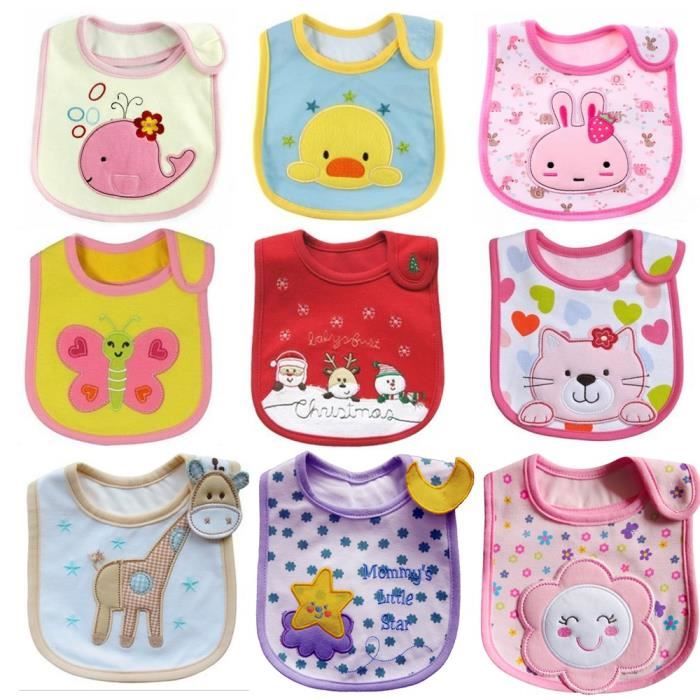 Lot De 9 Bavoirs Bebe Coton Impermeable Bebe Fille 0 A 3 Ans Cdiscount Puericulture Eveil Bebe Lot De 9 Bavoirs Bebe Coton Impermeable Bebe Fille 0 A 3 Ans Cdiscount Puericulture Eveil Bebe