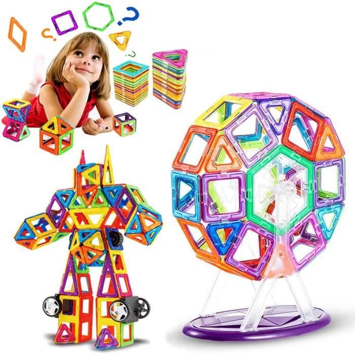 DREAMADE 77Pièces Blocs de Construction Magnétique,Jeu de Construction