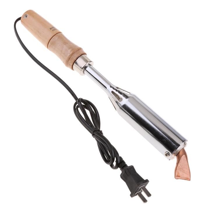 Fer à Souder électrique 300 W - Poignée En Bois, Tête En Cuivre Remplaçable, Pour électronique, Bijoux, Bricolage - 4