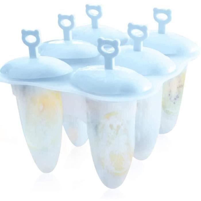 Kaixin-Lot de 6 Moules à Glace Moules Esquimaux Réutilisable 100 de