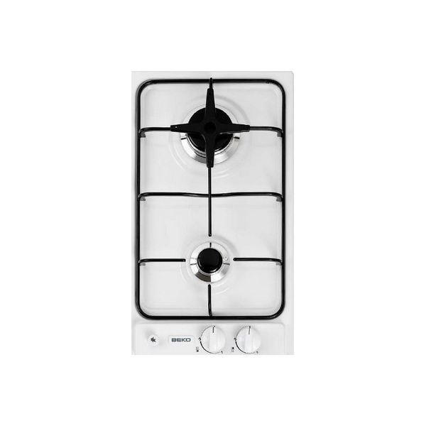 TABLE DE CUISSON GAZ Beko HDG 32210 SW Cdiscount Electroménager
