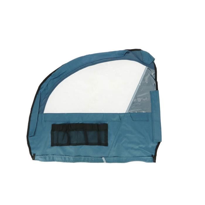 Panneau latéral droit pour remorque acier série 100 - Bike Original - Bleu - Résistant à l'eau et réfléchissant