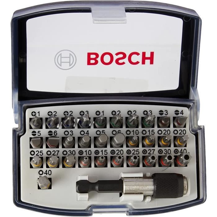 Coffret forets et embouts Bosch 91 pièces