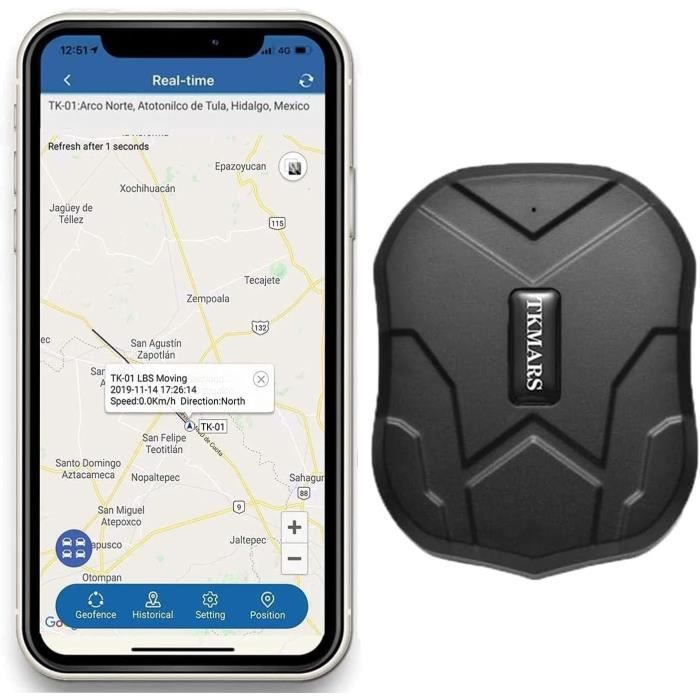 Tk905 Tracker Gps Voiture Antivol Traceur Gsm App-Site Web Sans ...