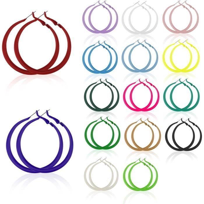 Kit Création Boucles D'oreilles 168 Pièces – Acrylique Transparent, DIY