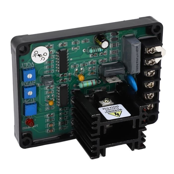 Régulateur De Tension AVR 7 Fils HJ.5K3P28-BX - Pour Générateurs, Stable Et Protégé Contre Les Surcharges.