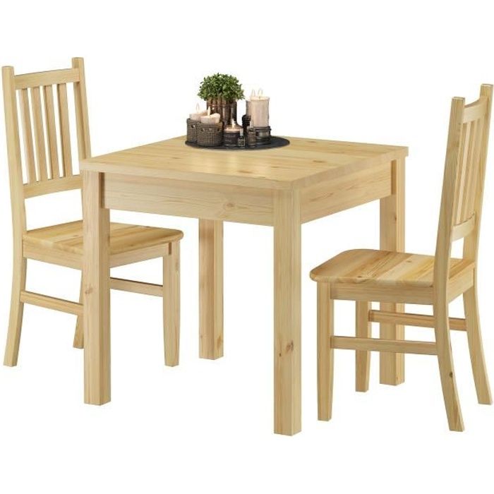 chaise de cuisine chaise de salle à manger chaise en pin massif Eris 90.71-01 chaise de cuisine chaise de salle à manger chaise en pin massif Eris 90.71-01