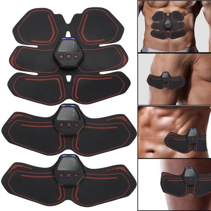Electrostimulateur Musculaire 35 Pièces - 4 Contrôleurs EMS, 20 Pads Gel, Pour Abdos, Bras, Jambes