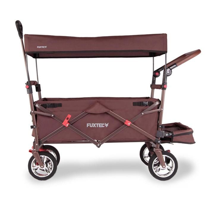 Chariot de transport - FUXTEC Smart Cruiser - Marron - pliable charge 75 kg