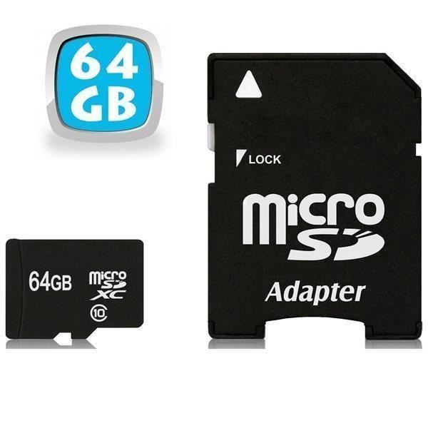 128 Go Carte mémoire micro SD de la classe 10 SDHC haute vitesse de cartes  TF pour téléphone / tablette / appareil photo - Cdiscount Appareil Photo