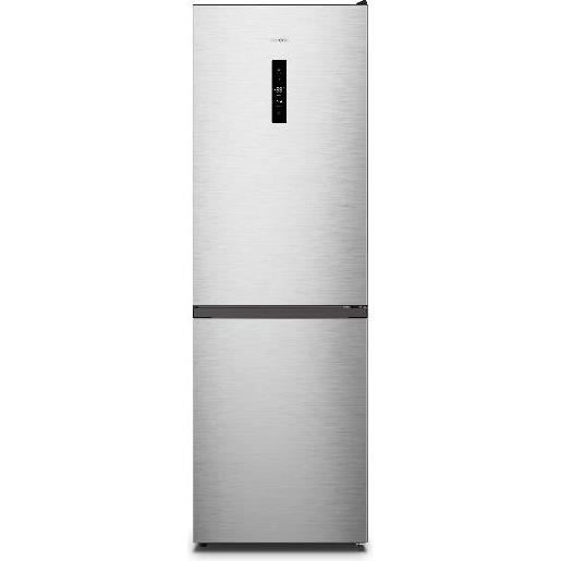 Réfrigérateur combiné - GORENJE - N619EAXL4 Inox - 207L frigo / 97L congélateur - Froid statique - Classe E - Gorenje
