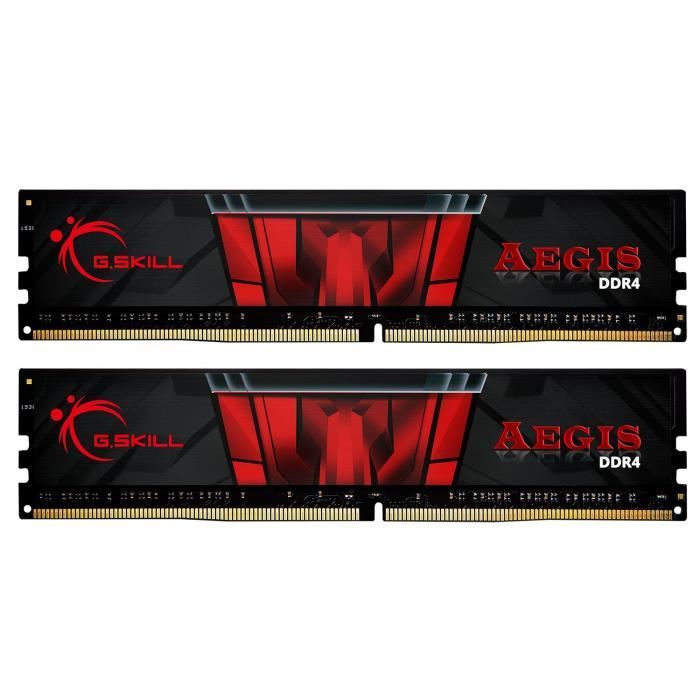 G.Skill Aegis 2 x 8 Go DDR4 2400 MHz CL17 - vue 6