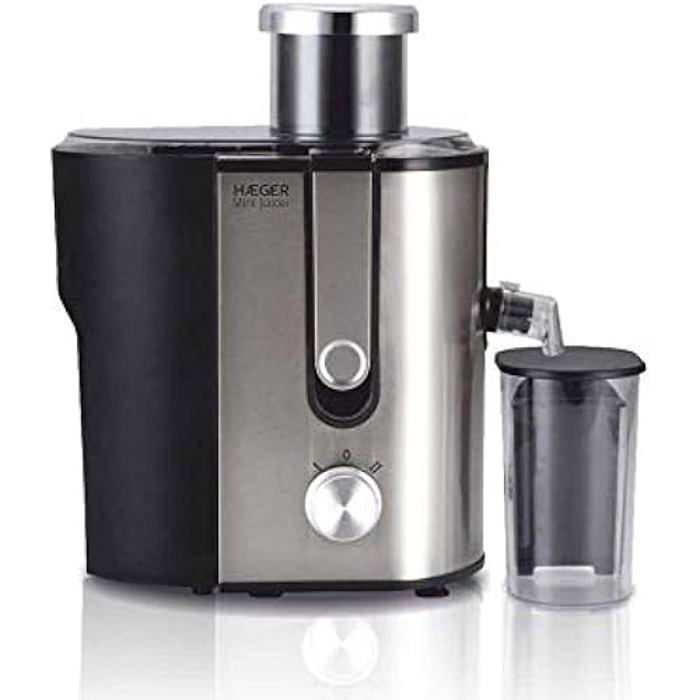 Centrifugeuse - HAEGER - Mini Juicer - 600 W - Gris - Extraction de jus - Aeg