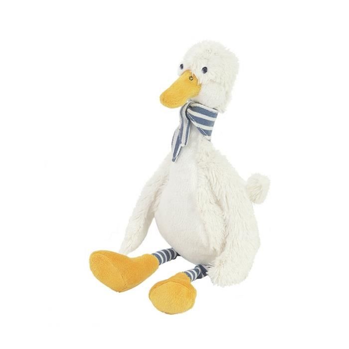 Happy Horse Doudou Monsieur Duck Canard Blanc Bandana Marin Peluche 30 Cm Bebe Fille Ou Garcon Cdiscount Puericulture Eveil Bebe