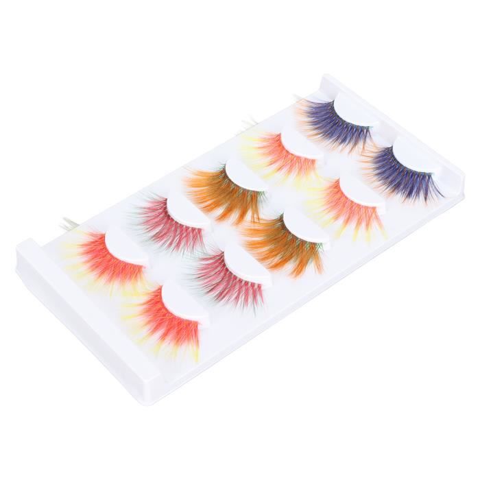 TBOSEN Set de 4 Paires de Zircons Colorés et 1 Paire de vis D'extension de Jauge D'oreille de Canal D'oreille en Acier Inoxydable S'ajustant au Canal D'oreille 0g - 1 pouce