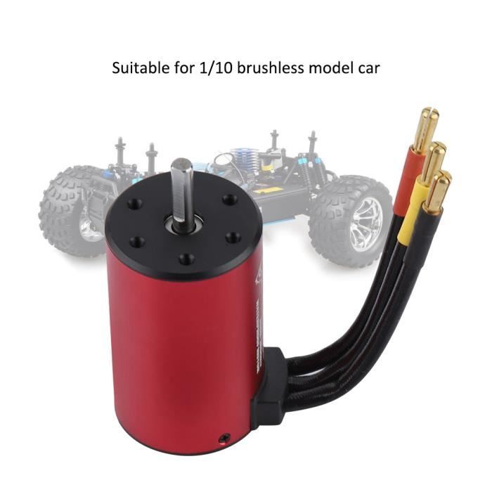 Moteur Sans Balai Rocket MINI-Z 3500KV à 2 Pôles Pour Voiture