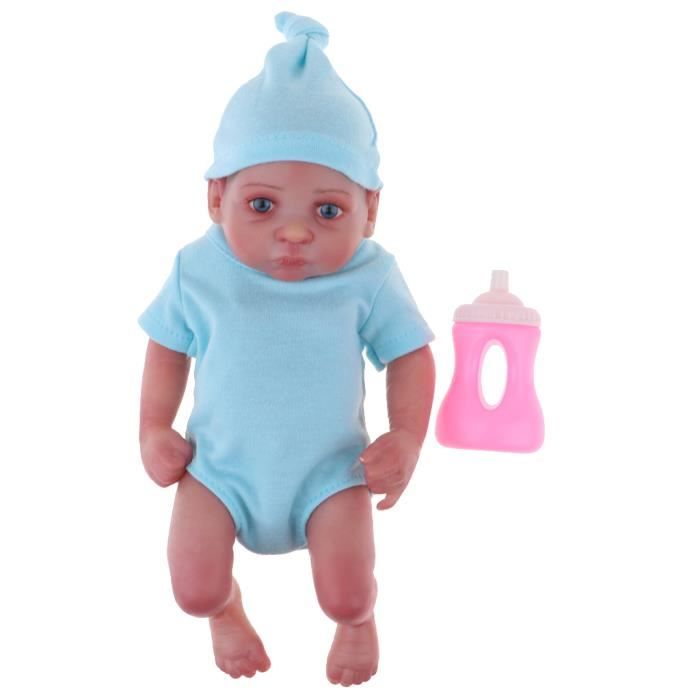 ICradle Reborn Babypuppe 10 Zoll (26 Cm) – Realistisches Silikon-Vinyl Baby, Handbemalt, Mit Outfit & Schnuller