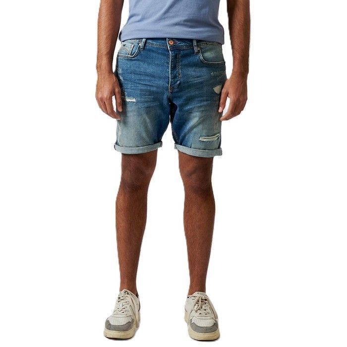 Guess REGULAR - Short en jean - schwarz/noir