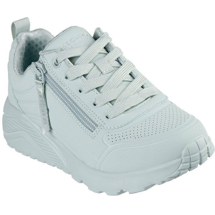 Skechers Chaussure Skechers Modèle Uno Lite - Easy Zip - Coleur Vert