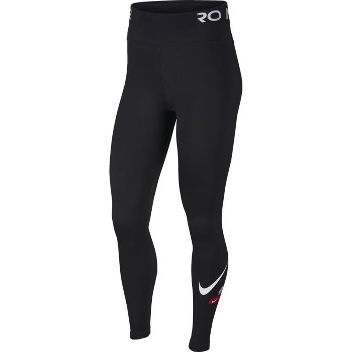 Collants Nike One noir femme Nike One Noir Femme Noir Cdiscount Chaussures