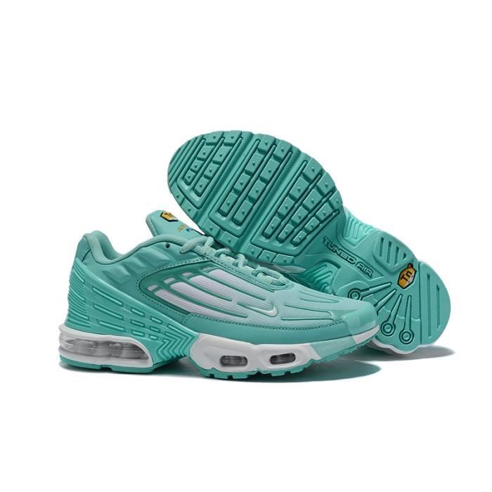 Baskets Nike Air Max Plus TN 3 Femme Chaussures Entraînement de Sport Light  Vert Blanc Light vert blanc - Cdiscount Chaussures