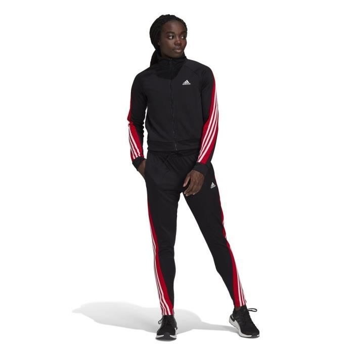 Survetement ADIDAS Teamsport Noir Femme Adulte Noir Cdiscount