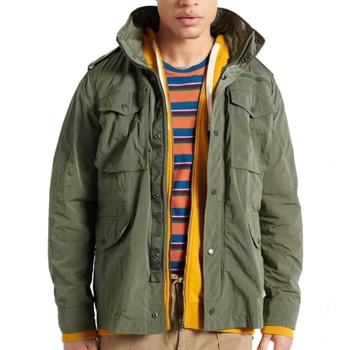 Veste Kaki Homme Superdry New Military