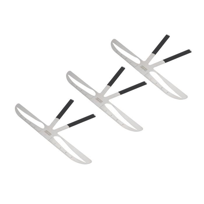 Pied à Coulisse En Inox Pour Sourcils & Tatouage - Règle De Proportion Dorée 1:1.618, Outil De Mesure Précis (16x4cm)