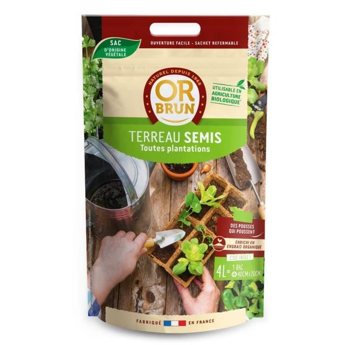 OR BRUN Terreau semis 4l