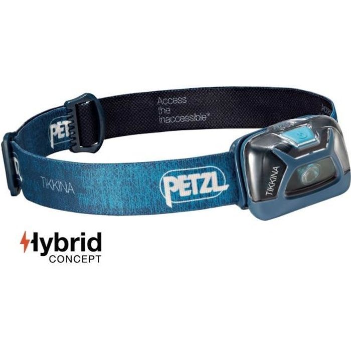 Petzl Tikkina Rouge Compact DEL Hybride Projecteur//Torche avec 150 lm