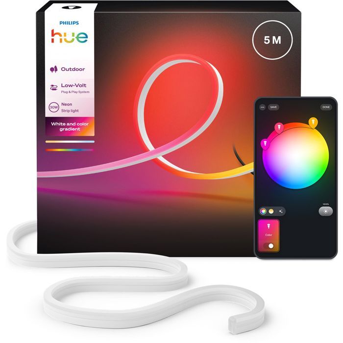 Neon Outdoor Lightstrip 5 bande LED extérieure RGB+ - vue 2