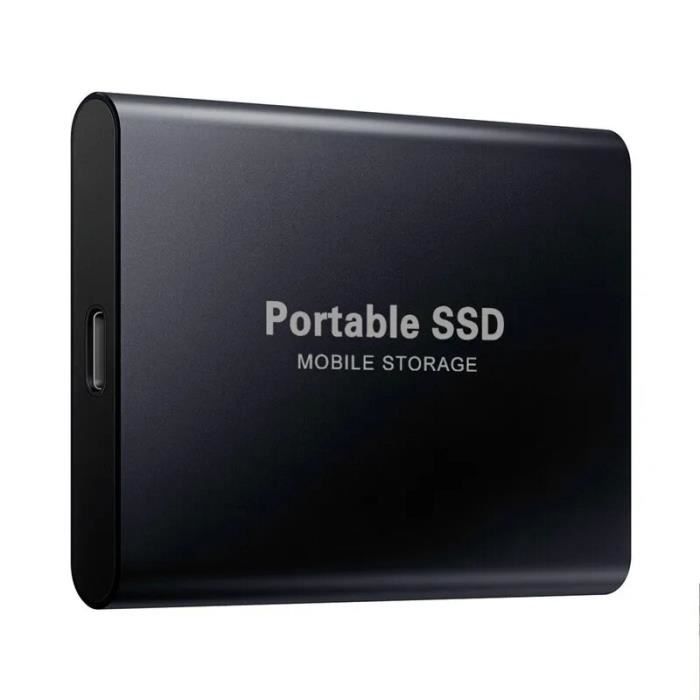 Disque dur externe SSD 1 To interne Type-C USB 3.1 flash pc portable  ordinateur, macbook, laptop, windows - Cdiscount Informatique