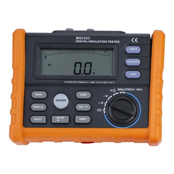 Testeur D'isolement Numérique - Mégohmmètre Skikda Azzaba