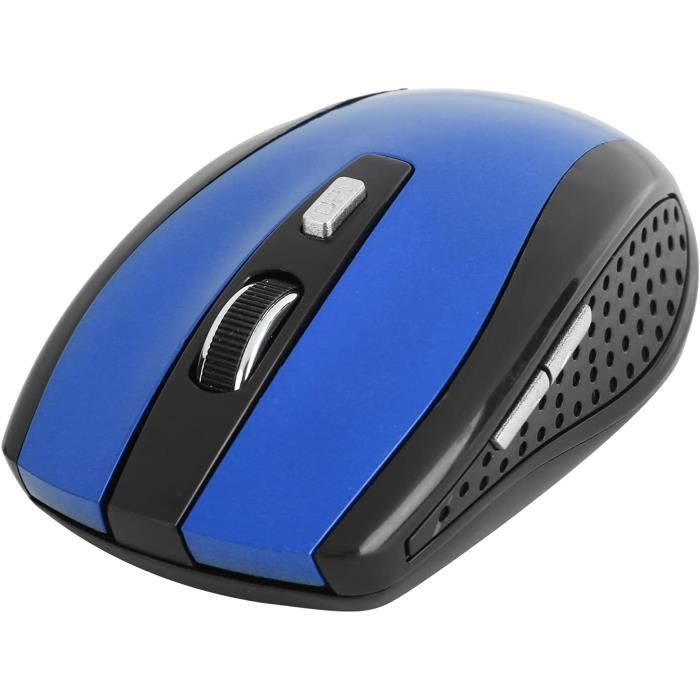 Uiosmuph Souris Sans Fil 2.4G Silencieuse Mignonne - Souris Optique Portable DPI 1600 Pour PC MacBook (Butterfly)
