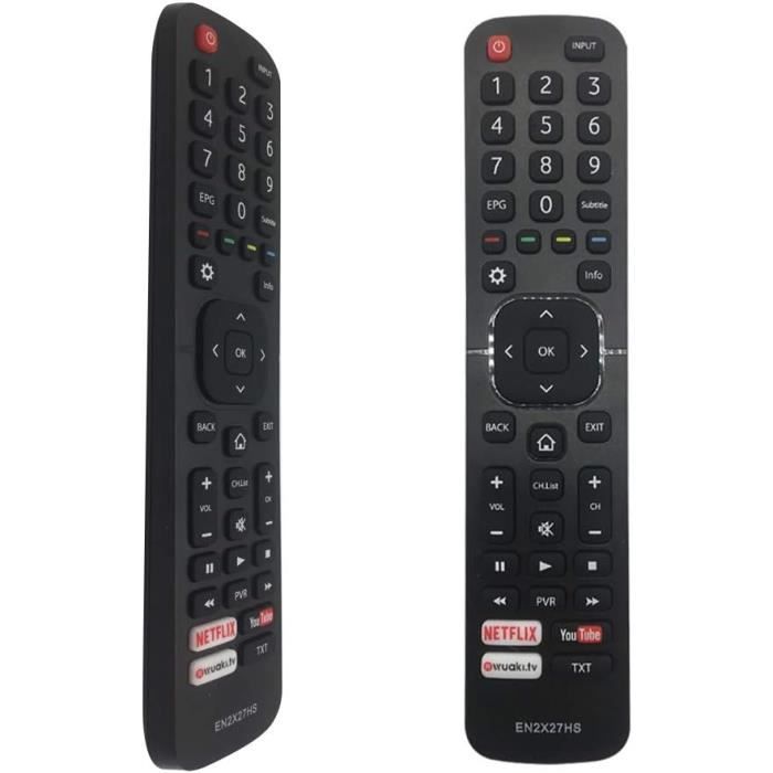 Télécommande De Remplacement EN2AB30H Pour TV Hisense (32A4G, 50A6G, 58A6G, 70A6G...) - NEUVE