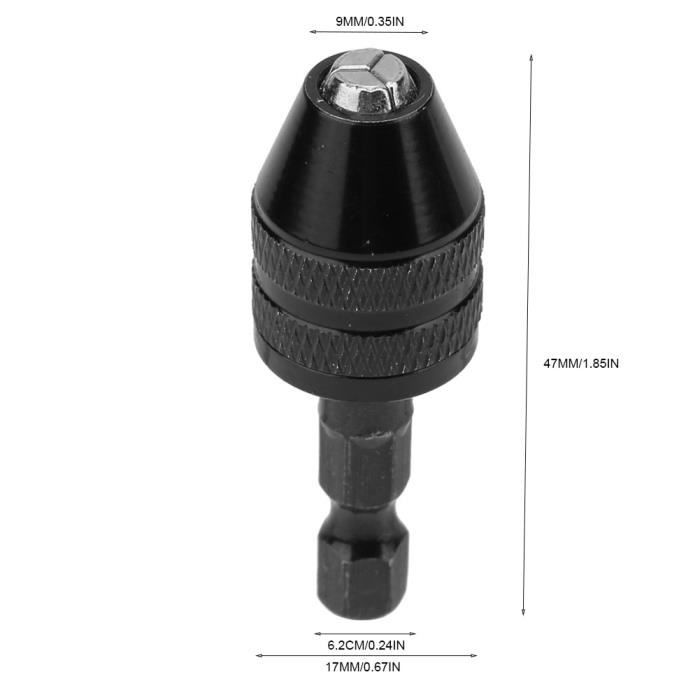 Adaptateur de Perceuse Angle Droit 90°, Mandrin Angulaire 1-10mm, Accessoire de Perçage d'Angle pour Coins Étroits Adaptateur de Perceuse Angle Droit 90°, Mandrin Angulaire 1-10mm, Accessoire de Perçage d'Angle pour Coins Étroits