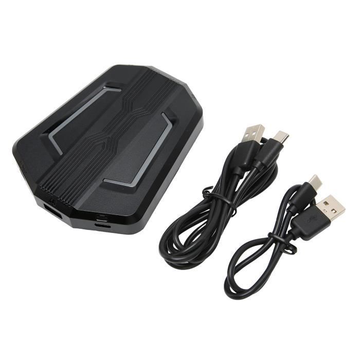 Tbest Adaptateur souris clavier mobile Kit de Convertisseur Clavier