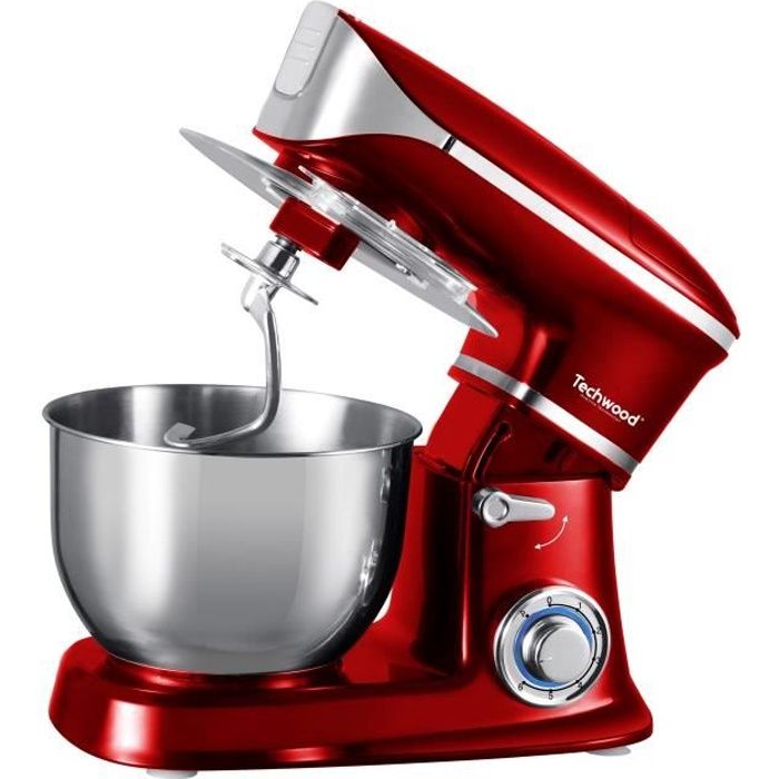 TECHWOOD TCDR-135 Robot pâtissier - Rouge