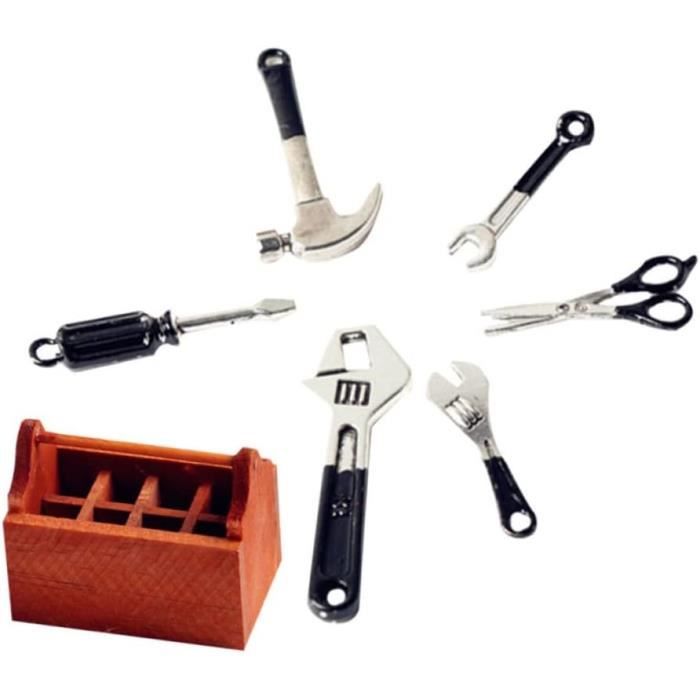 Boîte À Outils 7 Pièces Mini Boîte À Outils Boîte À Outils En Bois Boîte À Outils 7 Pièces Mini Boîte À Outils Boîte À Outils En Bois