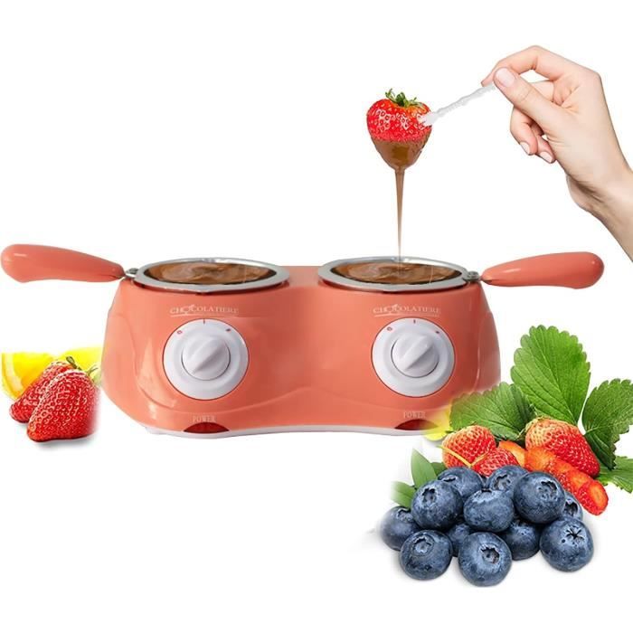 Fondoir à Chocolat Professionnel – Régulateur De Température & Creuset Alu-Céramique 40W (14cm)
