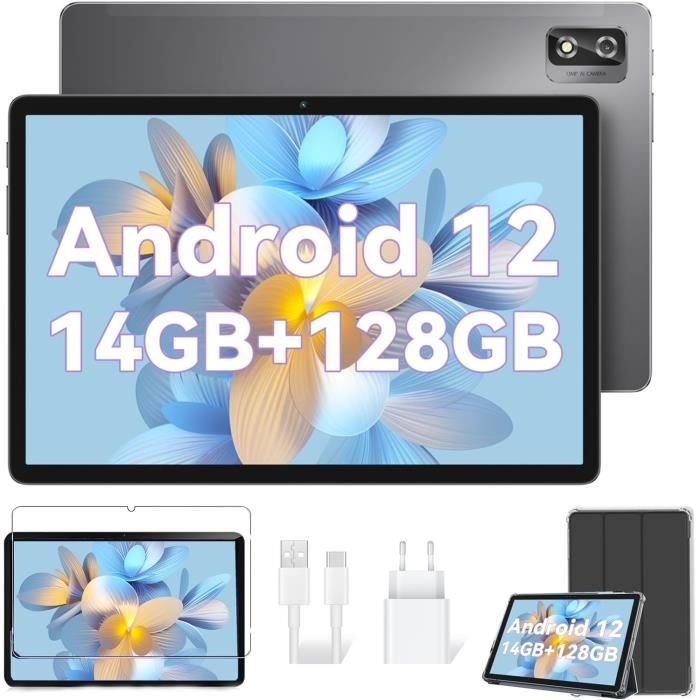 Tab 12 Pro Android Tablette Tactile 10 Pouces 14Go+128Go-Tf 2To