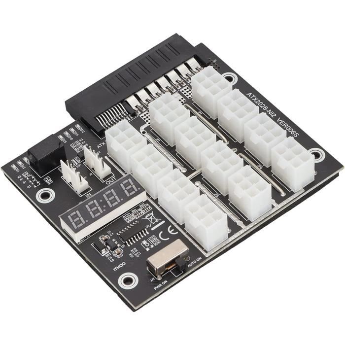 Mining Gpu Breakout Board, 800W Psu Breakout Board Pour Hp Gpu, 12 ...